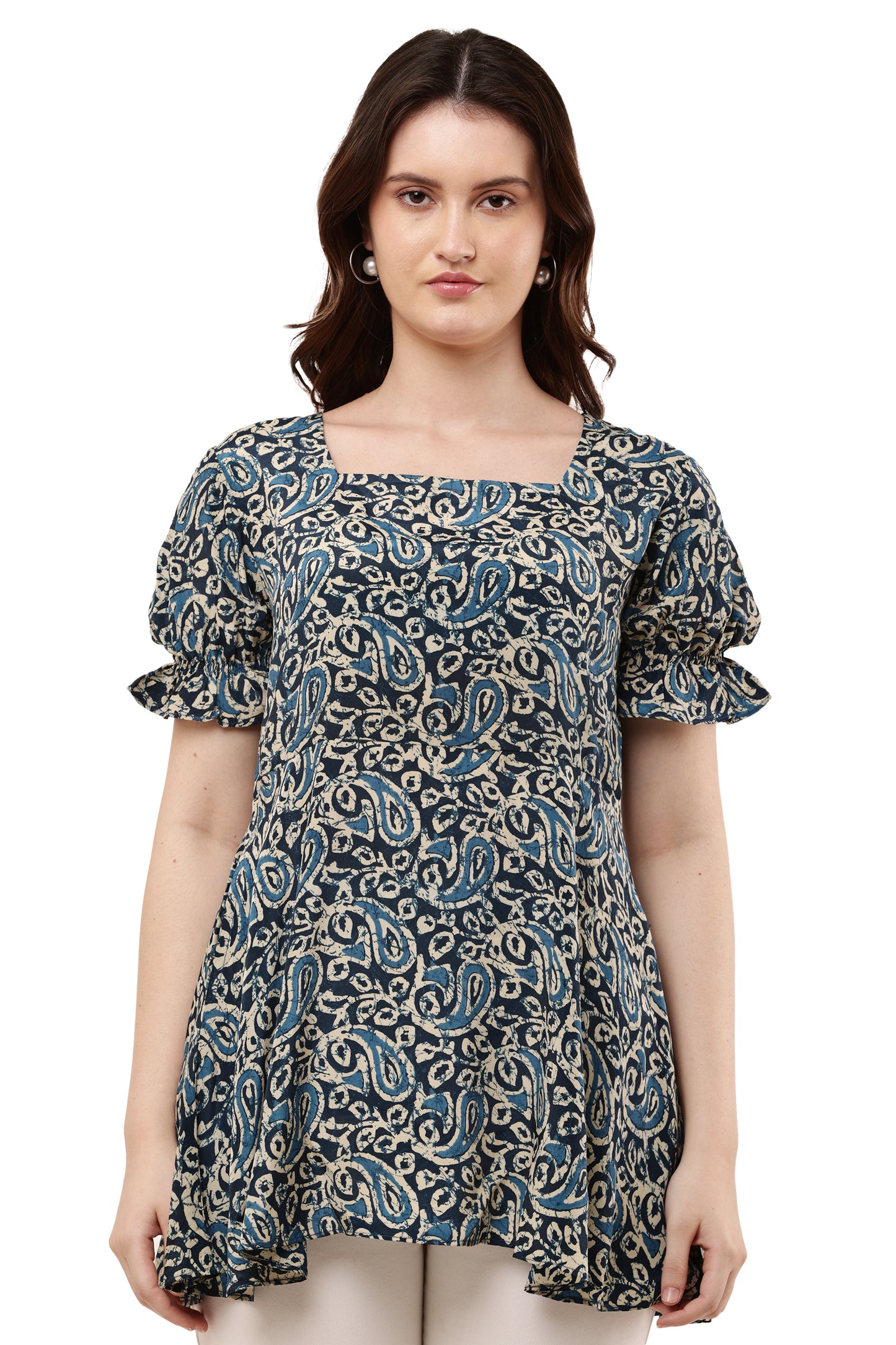 Women's Yellow & Red Floral Print Midi Dress